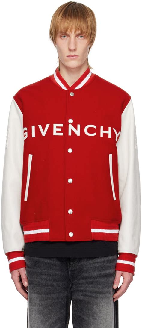 givenchy black and red jacket|givenchy jacket sale.